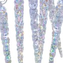 SOPLE LODU OPALIZUJĄCE DEKORACJA WISZĄCA 17,5 CM 6 SZT