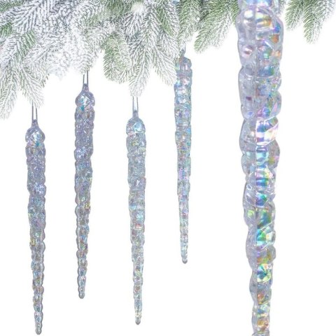 SOPLE LODU OPALIZUJĄCE DEKORACJA WISZĄCA 22 CM 4 SZT Koopman