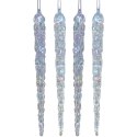 SOPLE LODU OPALIZUJĄCE DEKORACJA WISZĄCA 22 CM 4 SZT Koopman
