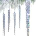 SOPLE LODU OPALIZUJĄCE DEKORACJA WISZĄCA 22 CM 4 SZT Koopman