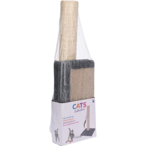 DRAPAK DLA KOTA SŁUPEK Z ZABAWKĄ 53CM CATS COLLECTION