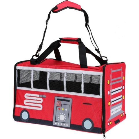 TRANSPORTER DLA ZWIERZAKA 52X30X32,5CM PET BUS CZERWONY PETS COLLECTION