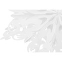 DEKORACJA PAPIEROWA PŁATEK ŚNIEGU ŚR.64 CM BIAŁY