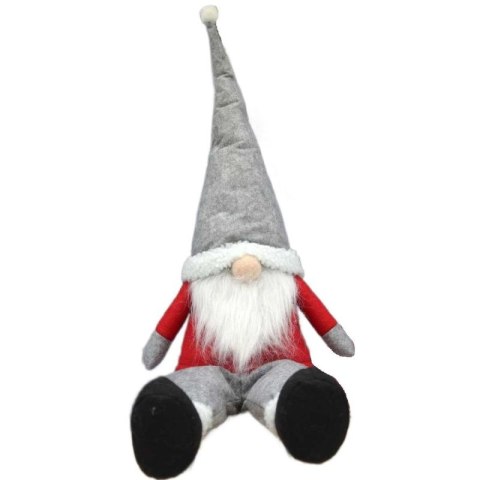 MIKOŁAJ DEKORACYJNY LAZY SANTA 45+20CM SASKA GARDEN