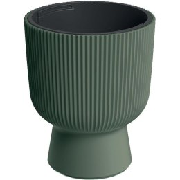DONICZKA DO KWIATÓW MILLY NA NODZE ŚR 24CM ZIELONA PINA Prosperplast