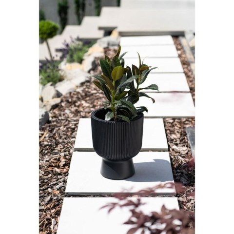 DONICZKA DO KWIATÓW MILLY NA NODZE ŚR 24CM ZIELONA PINA Prosperplast