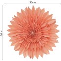 GWIAZDA DEKORACYJNA WISZĄCA PAPIEROWA 3D 50CM RÓŻOWA