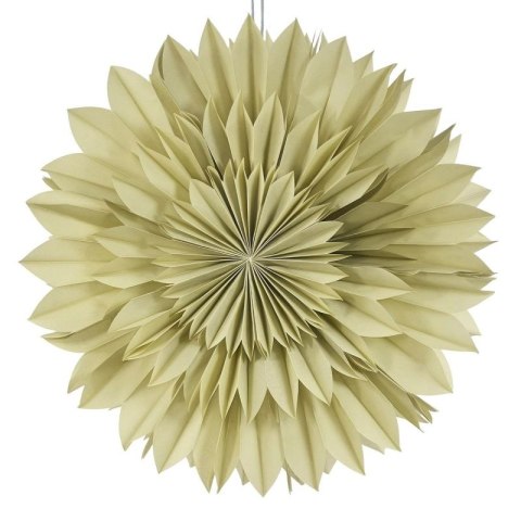 GWIAZDA DEKORACYJNA WISZĄCA PAPIEROWA 3D 50CM ZIELONY