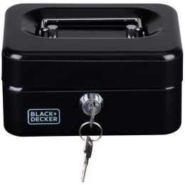 KASETKA METALOWA NA PIENIĄDZE DOKUMENTY 15x8x11,8 CM BLACK + DECKER BLACK + DECKER