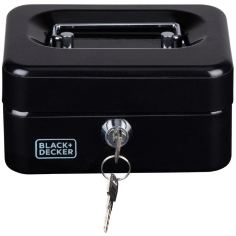 KASETKA METALOWA NA PIENIĄDZE DOKUMENTY 15x8x11,8 CM BLACK + DECKER BLACK + DECKER