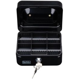 KASETKA METALOWA NA PIENIĄDZE DOKUMENTY 15x8x11,8 CM BLACK + DECKER BLACK + DECKER