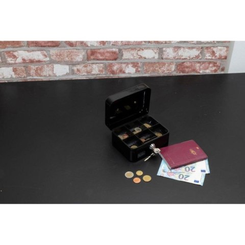 KASETKA METALOWA NA PIENIĄDZE DOKUMENTY 15x8x11,8 CM BLACK + DECKER BLACK + DECKER