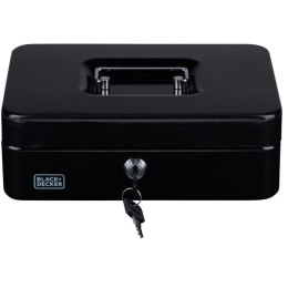 KASETKA METALOWA NA PIENIĄDZE DOKUMENTY 25x8,5x18CM BLACK + DECKER BLACK + DECKER