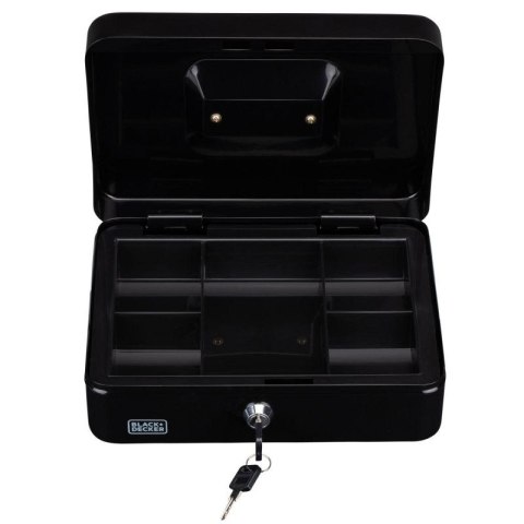 KASETKA METALOWA NA PIENIĄDZE DOKUMENTY 25x8,5x18CM BLACK + DECKER BLACK + DECKER