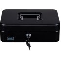 KASETKA METALOWA NA PIENIĄDZE DOKUMENTY 25x8,5x18CM BLACK + DECKER BLACK + DECKER