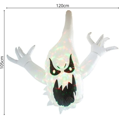 NADMUCHIWANY DUCH HALLOWEEN LED