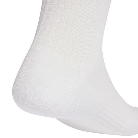 Skarpety adidas 3-Stripes Essentials Cushioned Crew 6 Pak białe KE5493 Adidas