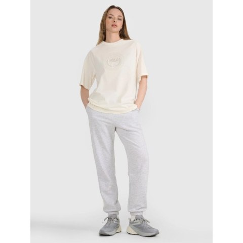 T-shirt oversize z nadrukiem damski 4F 4FRSS25TTSHF2791-11S 4f