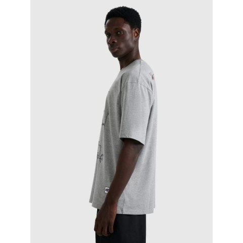 T-shirt oversize z nadrukiem męski 4F 4FRAW25TTSHM3257-27M 4f