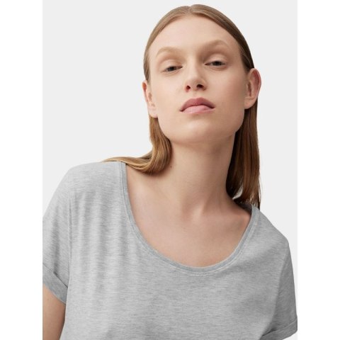 T-shirt regular gładki damski 4F 4FMM00TTSHF732-27M 4f