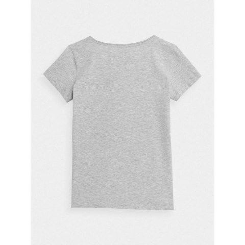 T-shirt regular gładki damski 4F 4FMM00TTSHF732-27M 4f