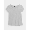 T-shirt regular gładki damski 4F 4FMM00TTSHF732-27M 4f