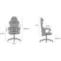 Fotel gamingowy Huzaro Force 2.7 Blue Huzaro
