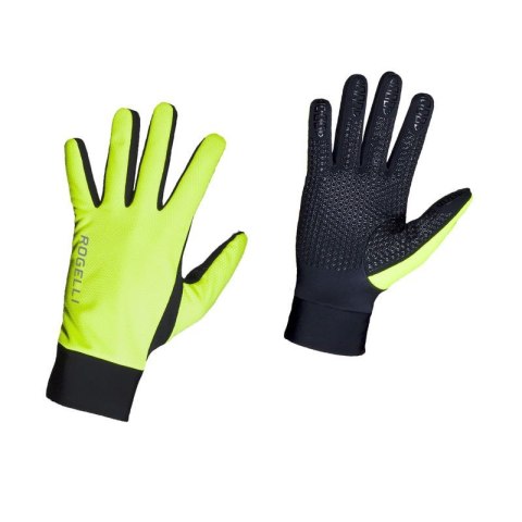 Rogelli rękawice Laval fluor-czarne M Rogelli