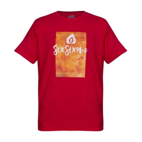 661 T-Shirt SCRIPT czerwony M 661