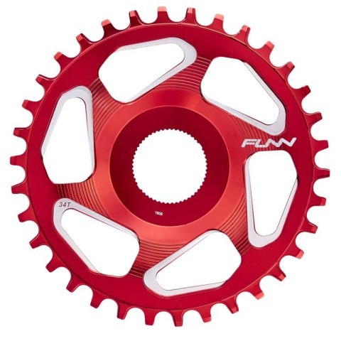 FUNN tarcza mechanizmu korb. SOLO ES czerwona 36T FUNN