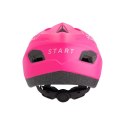 Rogelli kask dziecięcy START różowy 48-52cm Rogelli