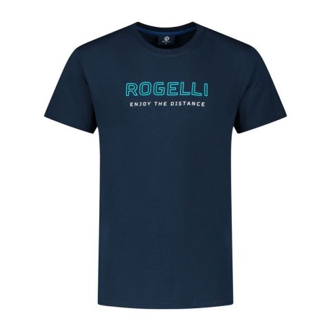 Rogelli t-shirt męski LOGO granatowy L Rogelli