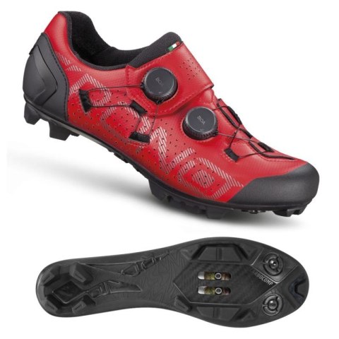 CRONO buty MTB CX-1-22 czerwone 45 kompozyt Crono