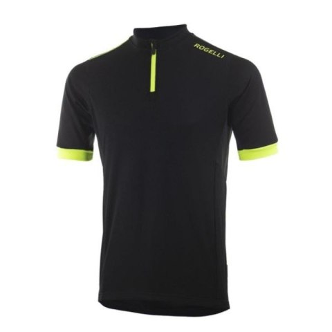Rogelli koszulka PERUGIA 2.0 czarna 6XL Rogelli