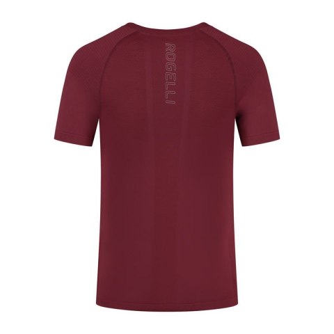 Rogelli koszulka do biegania ESSENTIAL bordowa XL Rogelli