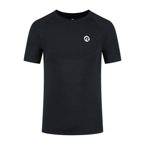 Rogelli koszulka do biegania ESSENTIAL czarna 2XL Rogelli