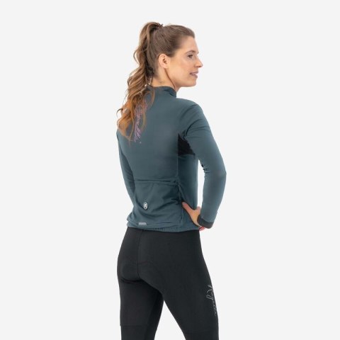 Rogelli bluza damska DISTANCE szaro-różowa S Rogelli