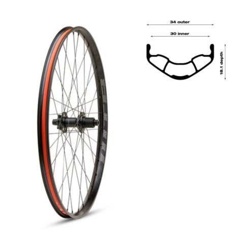 WTB PROTERRA i30x29'' tył 148x12 32 6 śrub SMS WTB