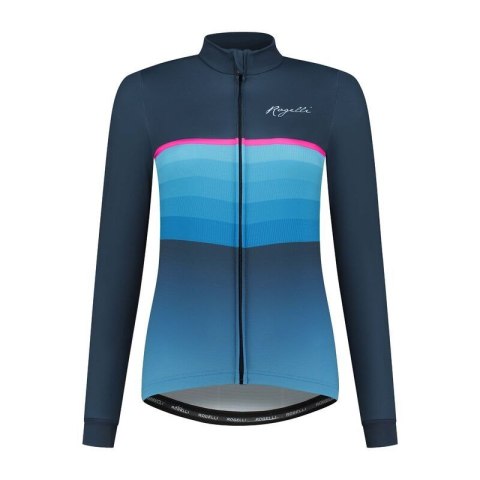 Rogelli bluza damska IMPRESS II niebiesko-róż S Rogelli