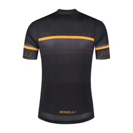 Rogelli koszulka HERO II czarno-pomarańczowa L Rogelli