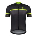 Rogelli koszulka HERO II czarny-fluor 2XL Rogelli