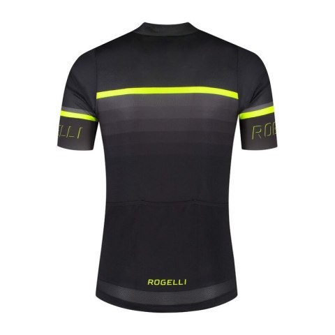 Rogelli koszulka HERO II czarny-fluor 2XL Rogelli
