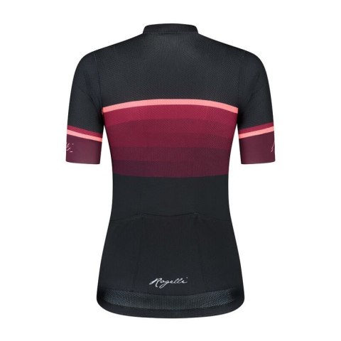 Rogelli koszulka damska IMPRESS II bordo-koral XL Rogelli
