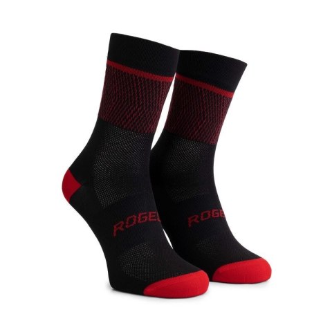 Rogelli skarpetki HERO II czarno-czerwone 44-47 Rogelli