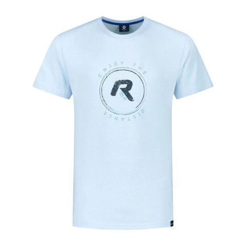 Rogelli t-shirt męski GRAPHIC błękitny 2XL Rogelli