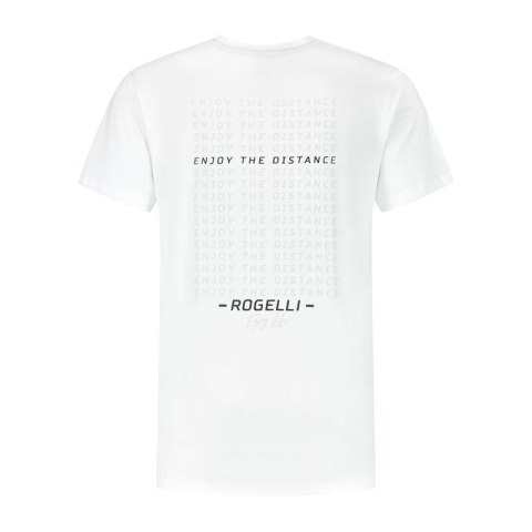 Rogelli t-shirt męski LOGO biały L Rogelli
