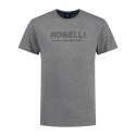 Rogelli t-shirt męski LOGO szary XL Rogelli