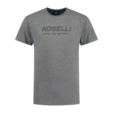 Rogelli t-shirt męski LOGO szary M Rogelli