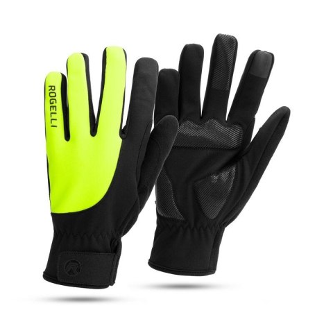 Rogelli rękawiczki zimowe CORE II czarny-fluor 2XL Rogelli