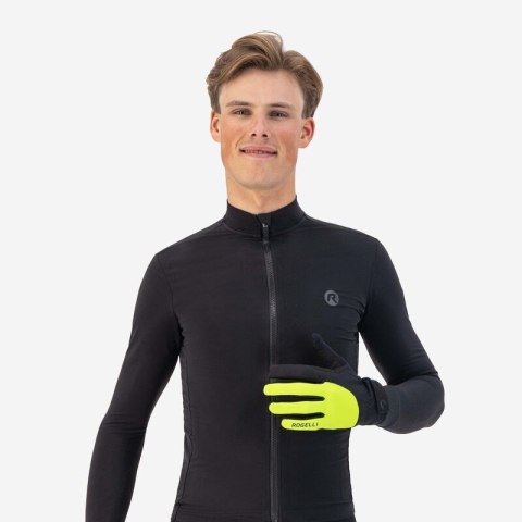 Rogelli rękawiczki zimowe CORE II czarny-fluor S Rogelli
